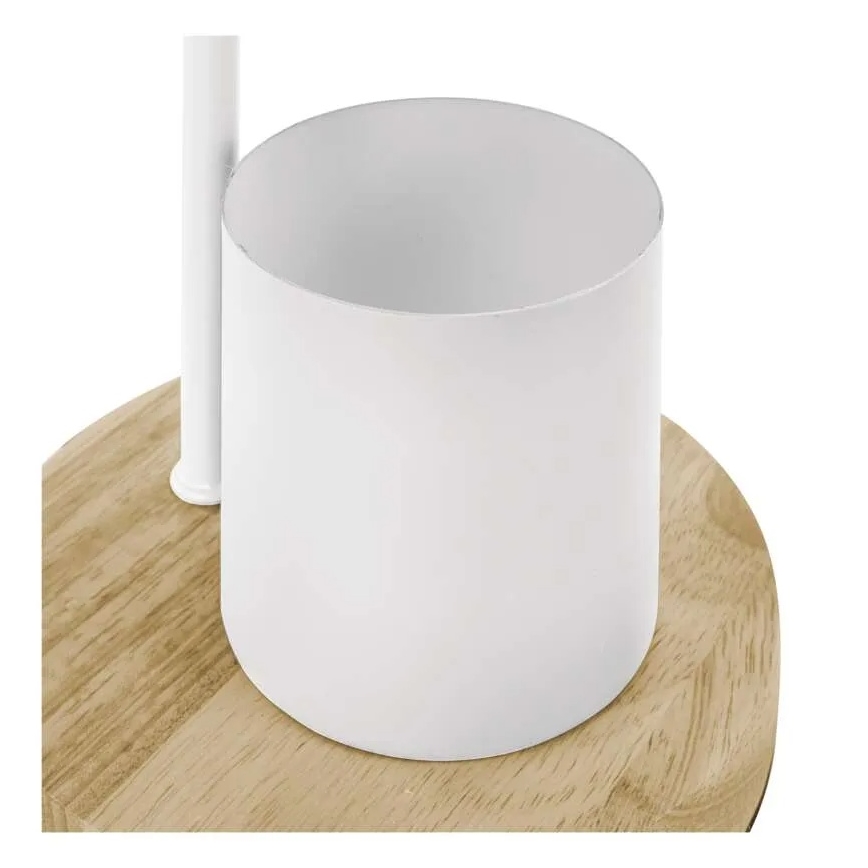 Tafellamp POPPY 1xE27/25W/230V wit