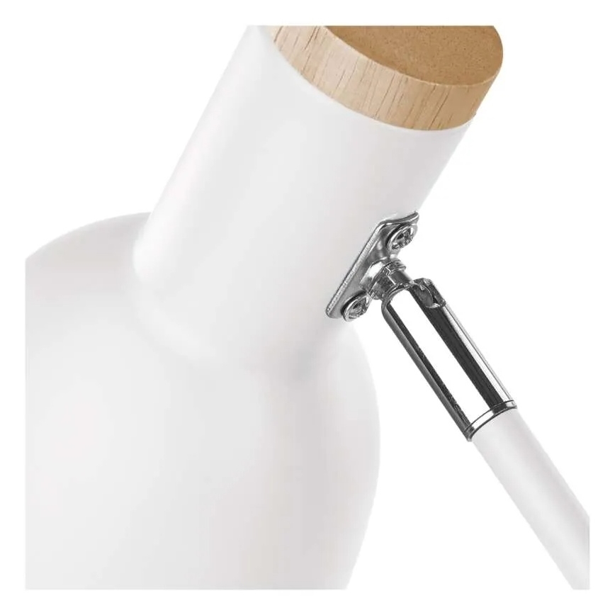 Tafellamp POPPY 1xE27/25W/230V wit