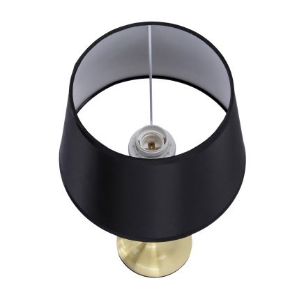 Tafellamp PRIMA GOLD 1xE27/60W/230V zwart/goud