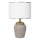 Tafellamp RAMZES 1xE27/40W/230V wit/beige