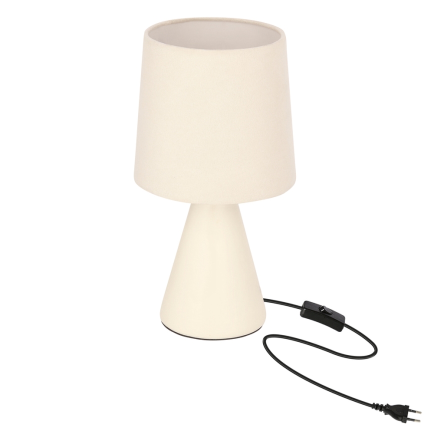 Tafellamp SATTI 1xE14/40W/230V crème