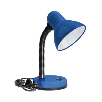 Tafellamp SMIESZEK 1xE27/40W/230V blauw
