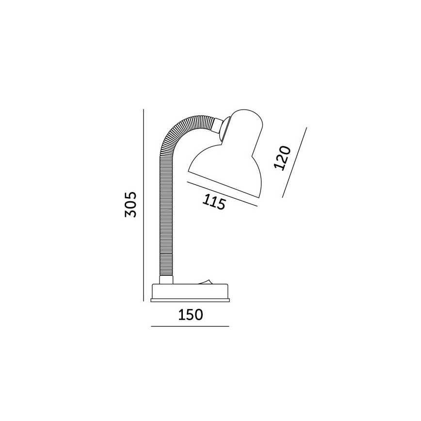 Tafellamp SMIESZEK 1xE27/40W/230V roze