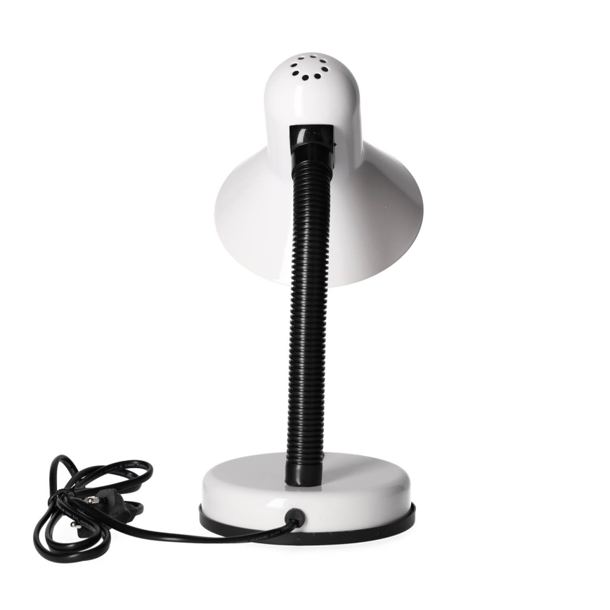 Tafellamp SMIESZEK 1xE27/40W/230V wit