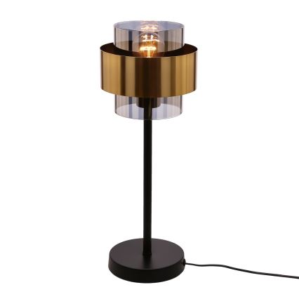 Tafellamp SPIEGA 1xE27/60W/230V goud/zwart