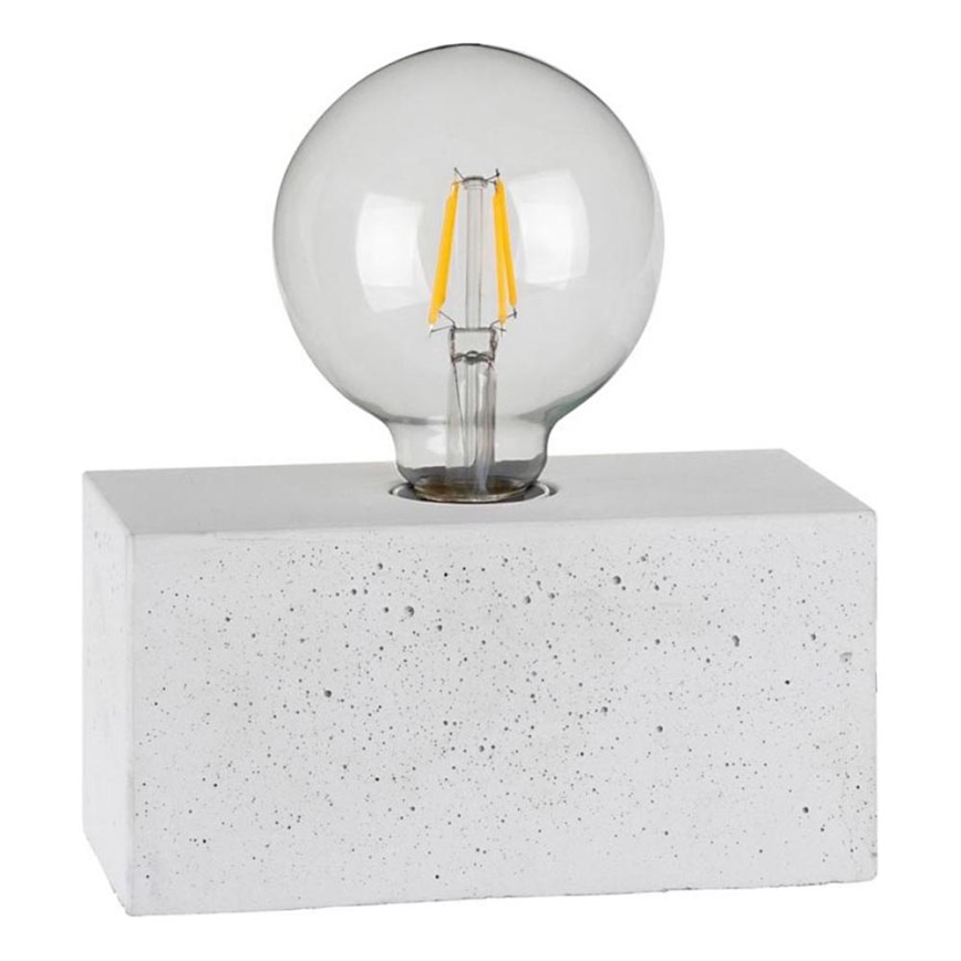 Spot-Light 7370937 Tafellamp STRONG DOUBLE 1xE27/25W/230V beton | Lampenmanie