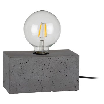 Tafellamp STRONG DOUBLE 1xE27/25W/230V beton