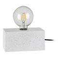Tafellamp STRONG DOUBLE 1xE27/25W/230V beton