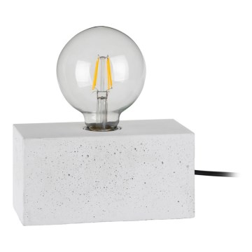 Tafellamp STRONG DOUBLE 1xE27/25W/230V beton