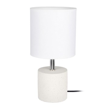 Tafellamp STRONG ROUND 1xE27/25W/230V beton