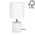 Tafellamp STRONG ROUND 1xE27/25W/230V - FSC-gecertificeerd