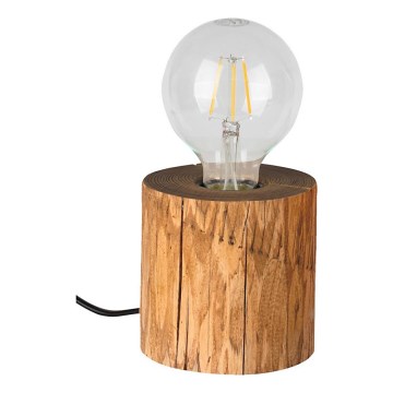 Tafellamp TRABO 1xE27/25W/230V dennenhout