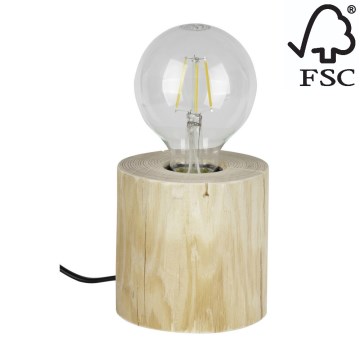 Tafellamp TRABO 1xE27/25W/230V - FSC-gecertificeerd