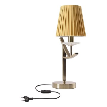 Tafellamp VITORIA 1xE14/40W/230V geel/messing