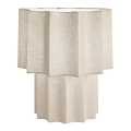 Tafellamp WAVY 1xE27/14W/230V beige