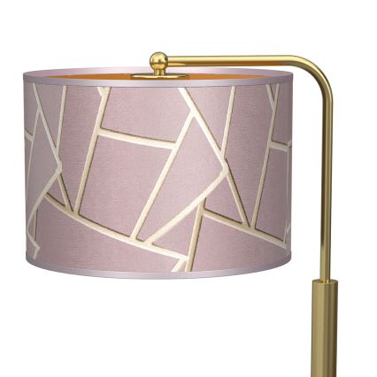 Tafellamp ZIGGY 1xE27/60W/230V roze/goud