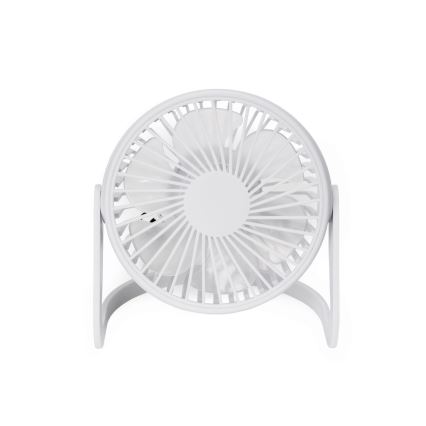 Tafelventilator USB diameter 15 cm wit