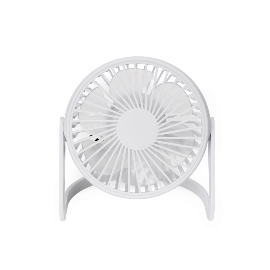 Tafelventilator USB diameter 15 cm wit