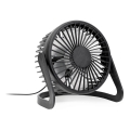 Tafelventilator USB diameter 15 cm zwart