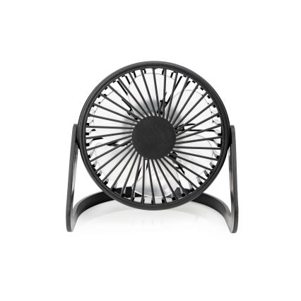 Tafelventilator USB diameter 15 cm zwart