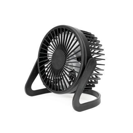Tafelventilator USB diameter 15 cm zwart