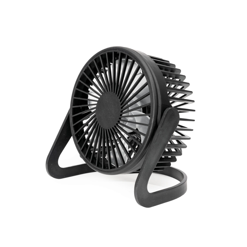 Tafelventilator USB diameter 15 cm zwart