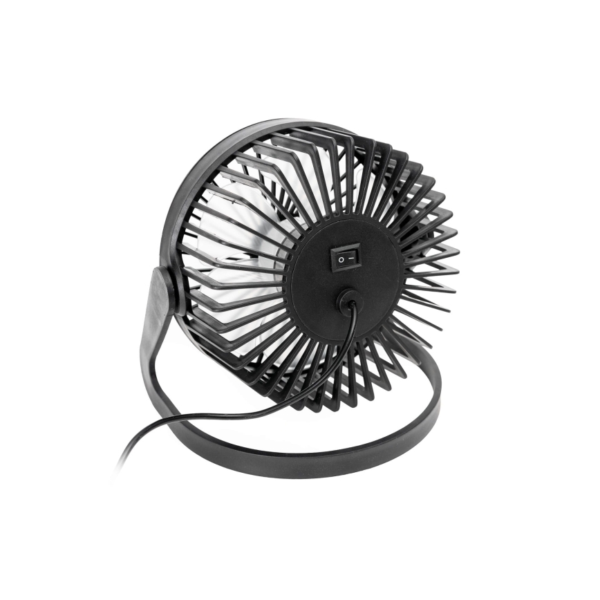 Tafelventilator USB diameter 15 cm zwart