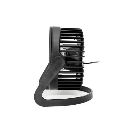 Tafelventilator USB diameter 15 cm zwart