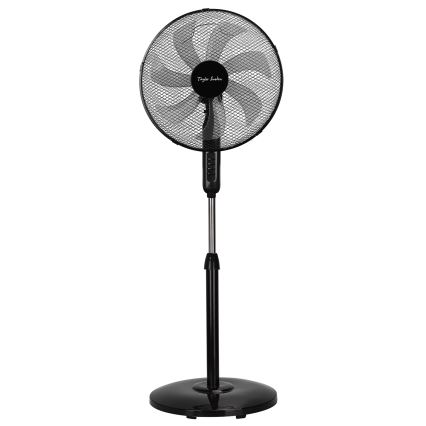 Taylor Swoden - Staande ventilator 50 W / 230 V, 122 cm, zwart