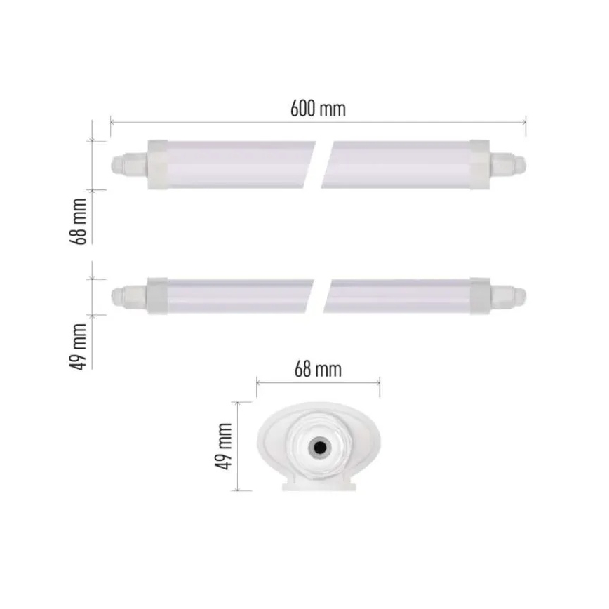 Technische LED-armatuur DUSTY LED/18W/230V IP65 4000K 60 cm