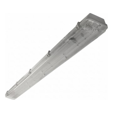 Technisch TL-armatuur 2xG13/36W/230V 120 cm IP65 grijs
