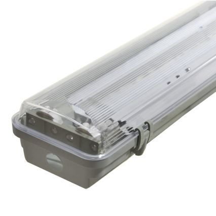 Technisch TL-armatuur 2xG13/36W/230V 120 cm IP65 grijs