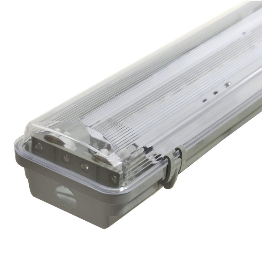 Technisch TL-armatuur 2xG13/36W/230V 120 cm IP65 grijs