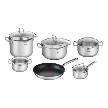 Tefal - 11-delige pannenset DUETTO+