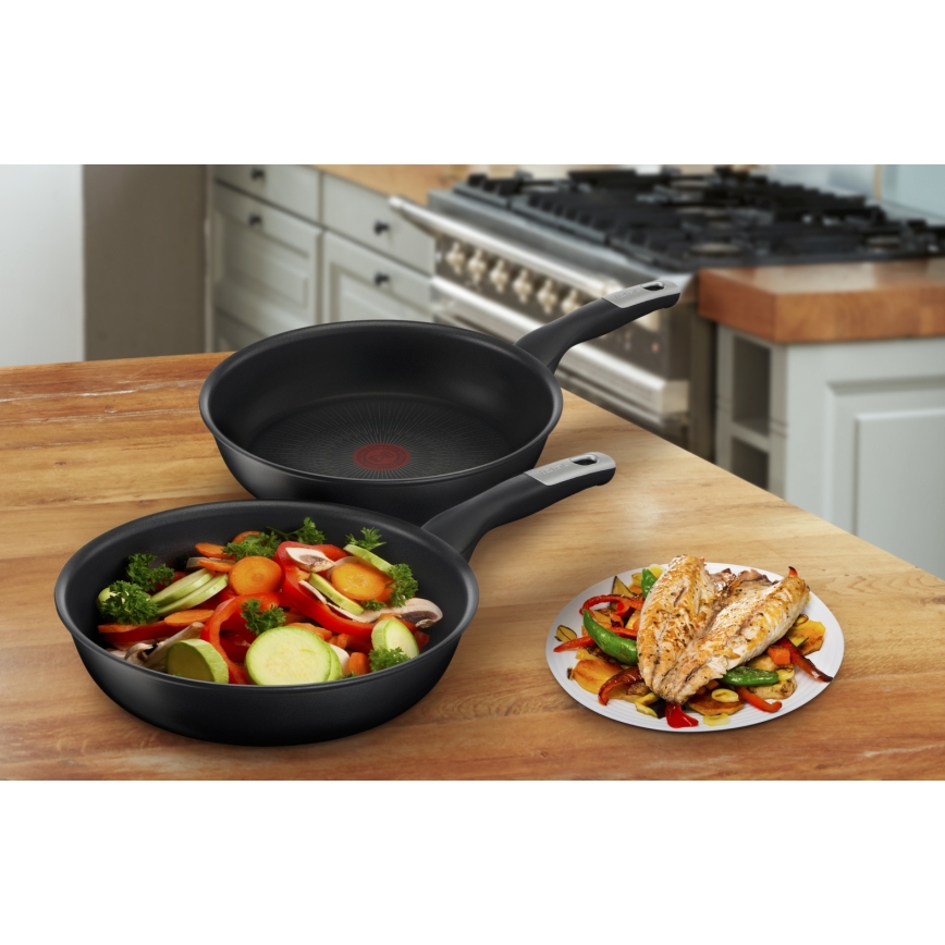 Tefal - 2-delige pannenset UNLIMITED