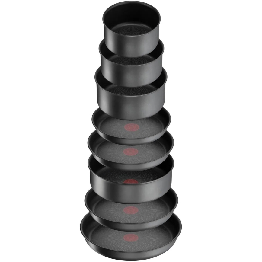 Tefal - 20-delige pannenset INGENIO DAILY CHEF ON zwart