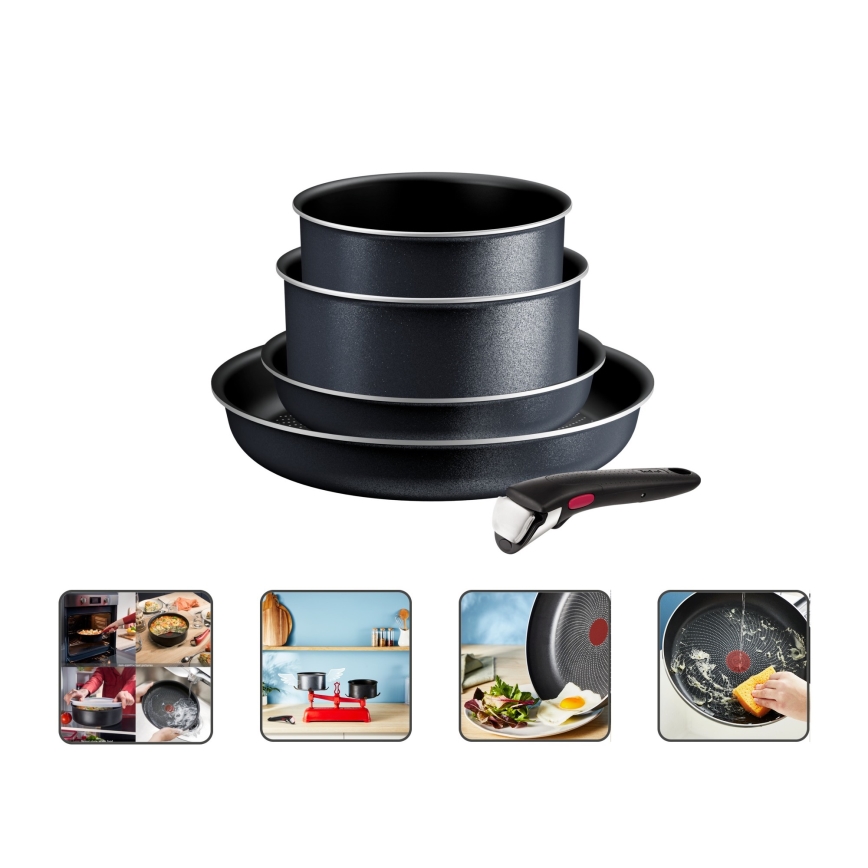 Tefal - 5-delige kookset INGENIO SO LIGHT