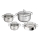 Tefal - 8-delige pannenset DUETTO+