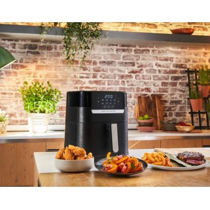 Tefal - Air fryer 4,2 l EASY FRY&GRILL 2in1 1550W/230V zwart