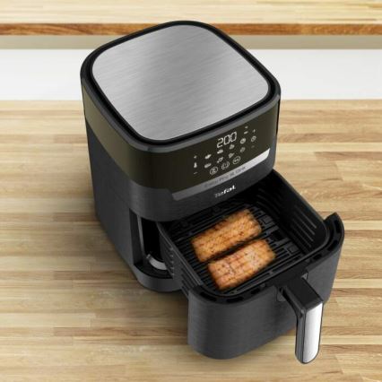 Tefal - Air fryer 4,2 l EASY FRY&GRILL 2in1 1550W/230V zwart