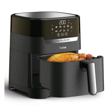 Tefal - Air fryer 4,2 l EASY FRY&GRILL 2in1 1550W/230V zwart