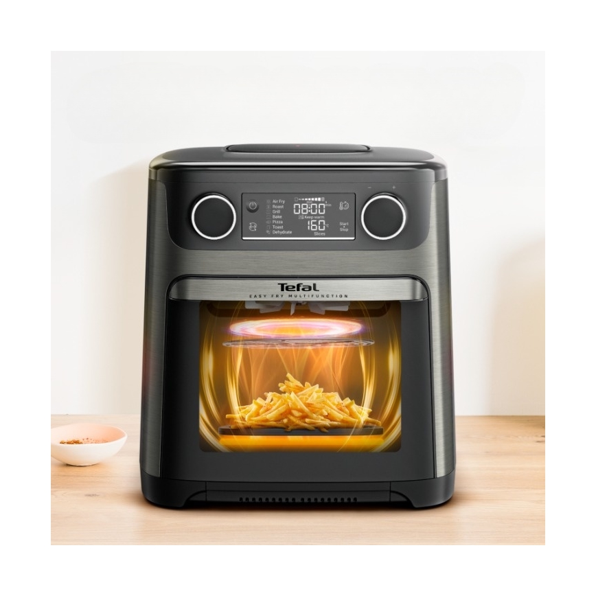 Tefal - Airfryer 15 l EASY FRY 9-in-1 1800W/230V zwart