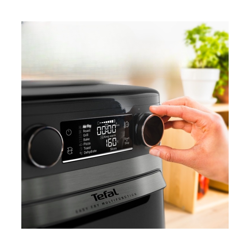 Tefal - Airfryer 15 l EASY FRY 9-in-1 1800W/230V zwart