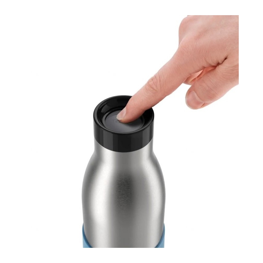 Tefal - Bottle 500 ml BLUDROP roestvrij/blauw