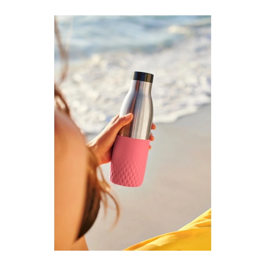 Tefal - Bottle 500 ml BLUDROP roestvrij/roze