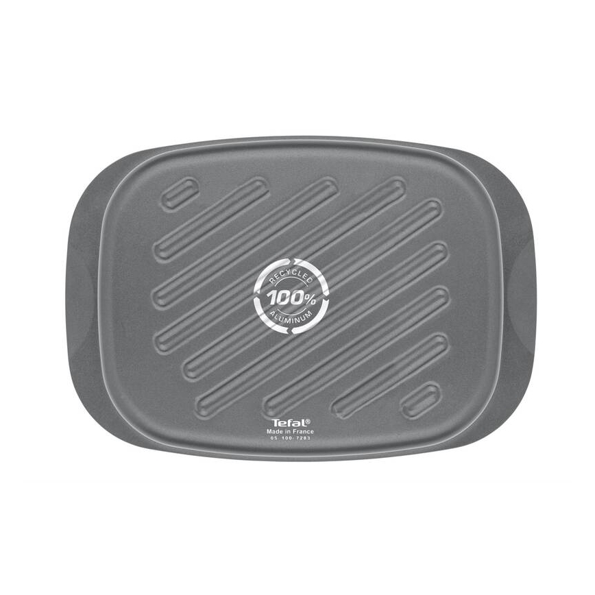 Tefal - Braadpan LA RECYCLE 27x39 cm zwart