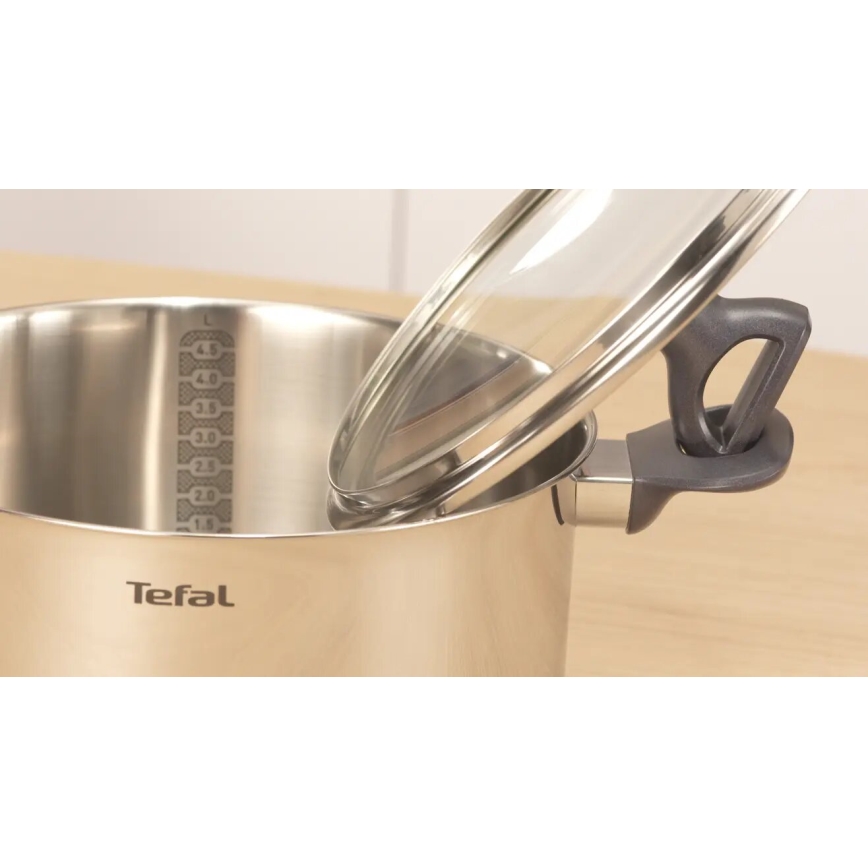 Tefal - Braadpan met een deksel DAILY COOK 20 cm