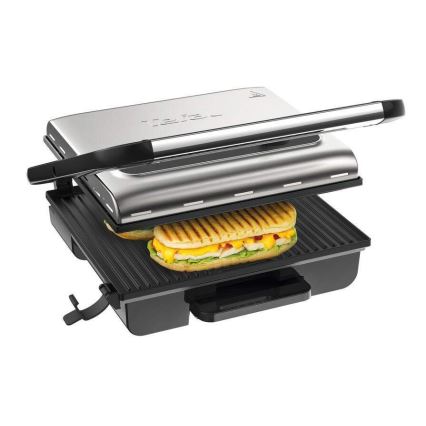 Tefal - Contactgrill INICIO 2000W/230V zwart/roestvrij