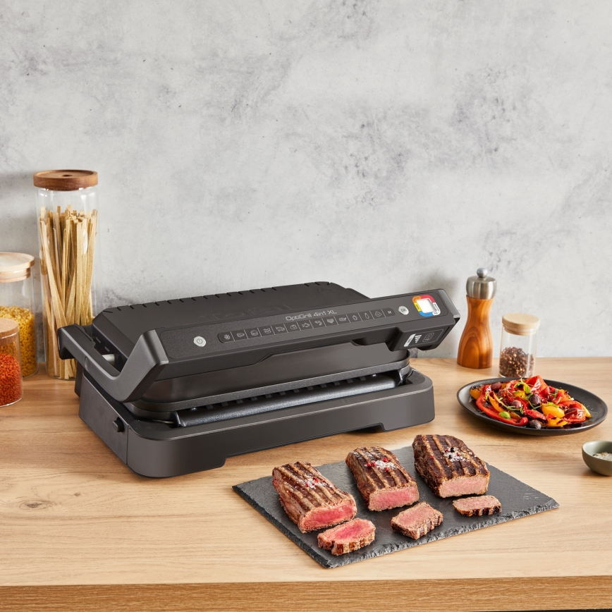 Tefal - Contactgrill OPTIGRILL 2200W/230V zwart