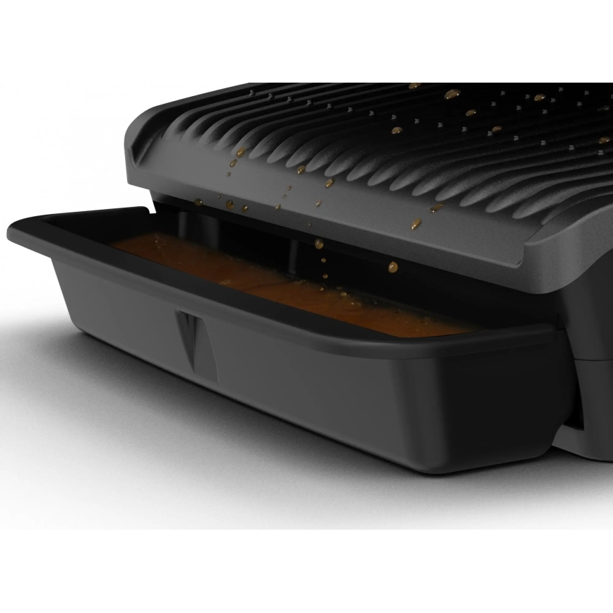 Tefal - Contactgrill OPTIGRILL ELITE 2000W/230V zwart